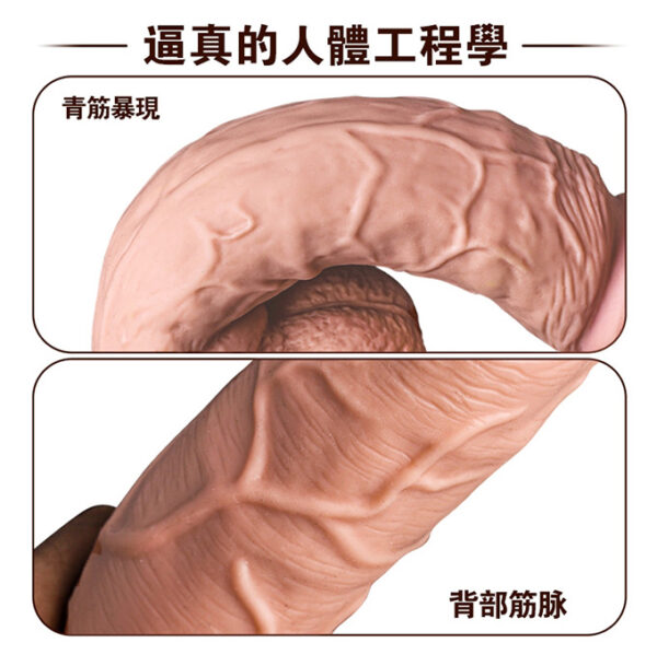 年輕小伙8吋丨仿真陽具丨真實肉感丨蠻橫肉筋