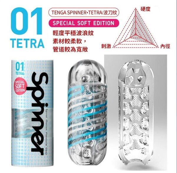 07e3a6804b57bc8252192187bc553dff 【Tenga】波刀紋可重複使用|自動迴轉旋吸|陰莖訓練器|吸吮快感