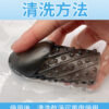 金剛龜頭套(透明黑) - 其他 商品圖片