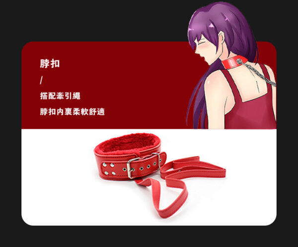 SM系列-皮革毛絨7件套 - SM 商品圖片