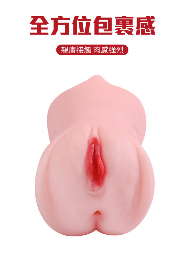 榨汁三玩法仿真倒膜丨非貫通設計丨三穴設計丨緊實陰道丨深喉口交丨紋理肛交
