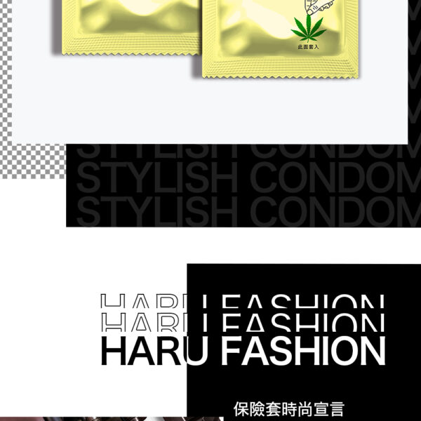 【HARU】熱愛輕薄型保險套10入｜超薄體驗｜0距離接觸｜約會必備｜猛男利器