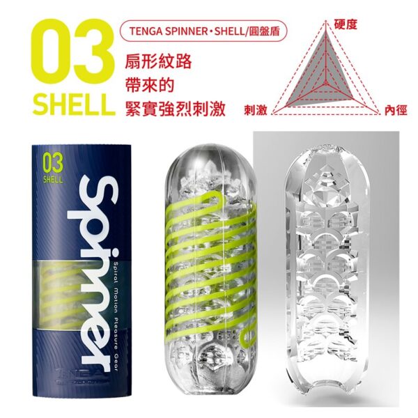 800x 【Tenga】圓盤盾可重複使用|自動迴轉旋吸|陰莖訓練器|吸吮快感