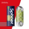 990425-00-02 【Tenga】圓盤盾可重複使用|自動迴轉旋吸|陰莖訓練器|吸吮快感