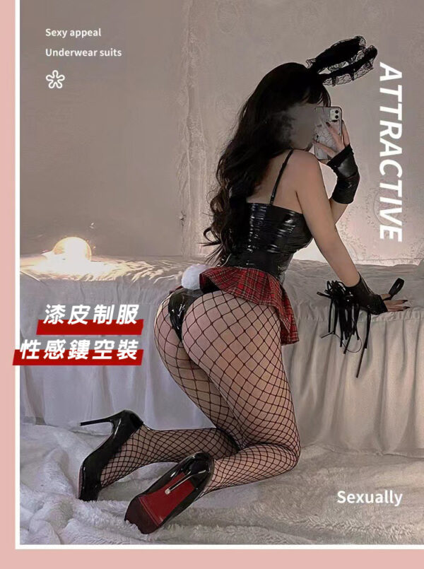 情趣服飾｜漆皮綁帶制服兔女裝｜情趣睡衣｜角色扮演｜情趣內衣｜性感睡衣｜性感服飾