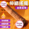泰山2代 伸縮震動全方位陽具 (遙控版)丨仿真陽具丨伸縮抽插丨脈衝搖擺丨真實肉感 - 按摩棒 商品圖片