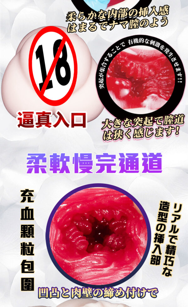 FM S級名器 深田詠美丨真實肉感丨吸吮快感丨女優陰部倒模復刻丨緊實設計丨非貫通設計