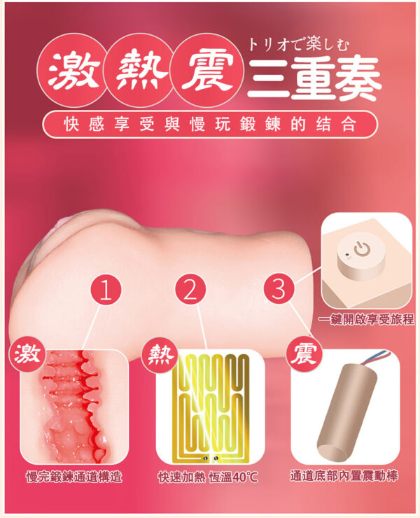 FM 熾天使 橋本有菜丨一鍵加熱丨一鍵震動丨吸吮快感丨非貫通設計