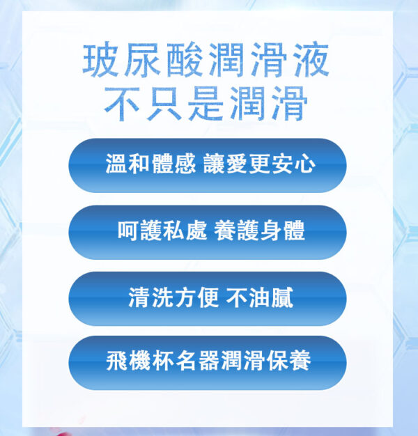 FM 玻尿酸親膚柔順潤滑液丨極致潤滑丨親膚呵護丨約會必備