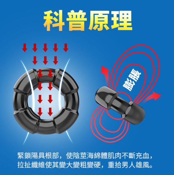 取悅-男根鎖緊情趣久戰環 C組合 - 其他 商品圖片