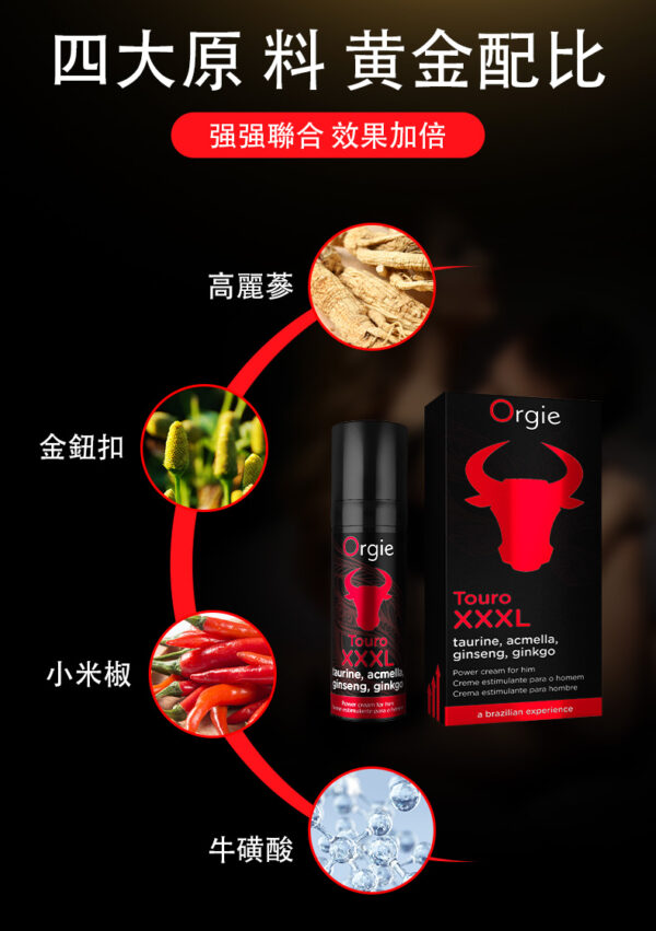 鬥牛士賦活修復膏-详情页-繁_07 Orgie-Touro 鬥牛士男性保養液丨男神必備丨約會精品丨威猛男神丨修復持久 - 潤滑液 商品圖片